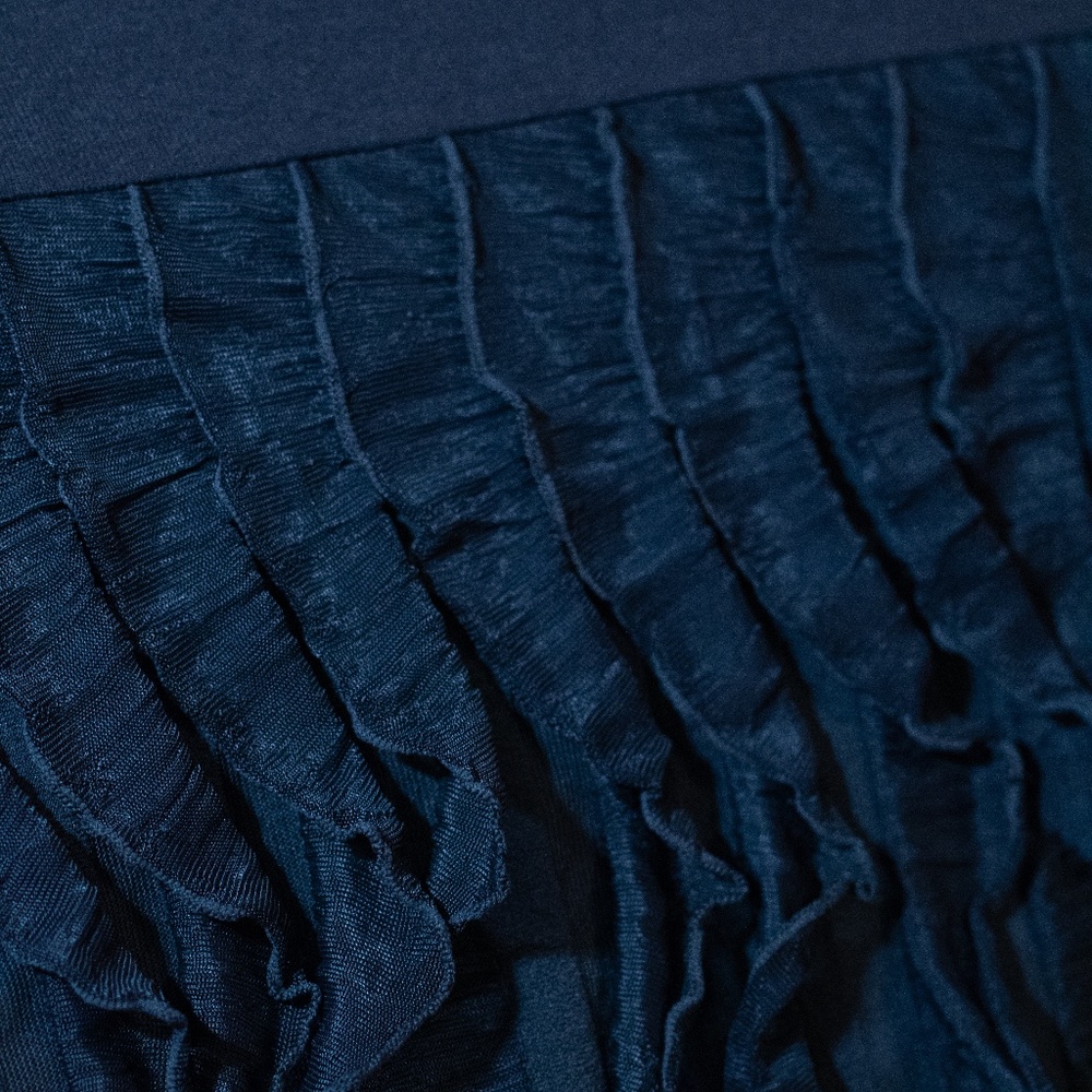 Vibe Steel Grey Ruffle Dress - Picture 6 of 7